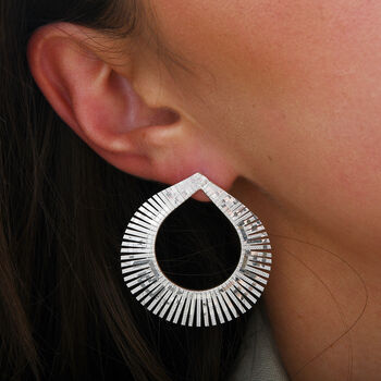 925 Silber Ohrringe ca. 8,94g