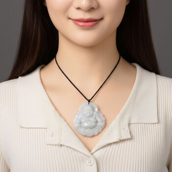 Flexible wei&szlig;e Jade Halskette - 230 ct.