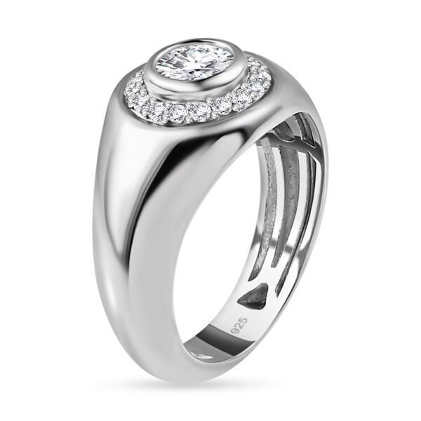 Moissanit Ring - 0,53 ct. image number 5