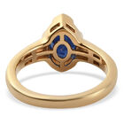 Masoala Saphir Solitär Ring, 925 Silber vergoldet, 1,90 ct. image number 5