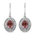 Royal Bali Kollektion - Morganit Triplett Quarz Ohrringe, 925 Silber ca. 7.35 ct