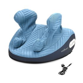 SOULSMART Wiederaufladbares Knetmassagekissen mit Wärme, 25x22x18,5 cm