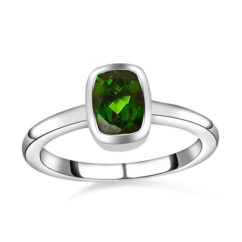 Natürlicher Chromdiopsid-Ring - 0,85 ct. image number 4