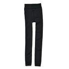 Thermo-Leggings mit Mikroflanell gefüttert, schwarz image number 0