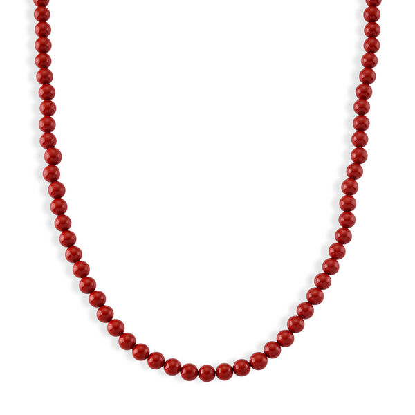 D'Joy rote Zinnober 50cm Halskette - 330 ct.