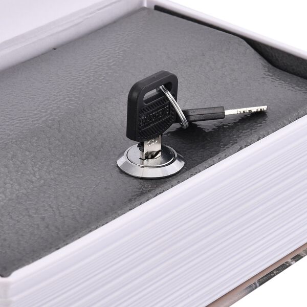 Kleiner Safe mit Schl&uuml;sselschloss in W&ouml;rterbuch-Form image number 7