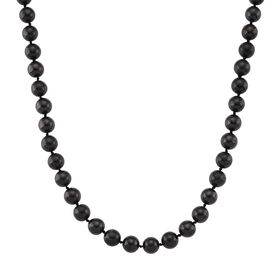 Shungit Kette ca. 76 cm, ca. 24,00 ct.