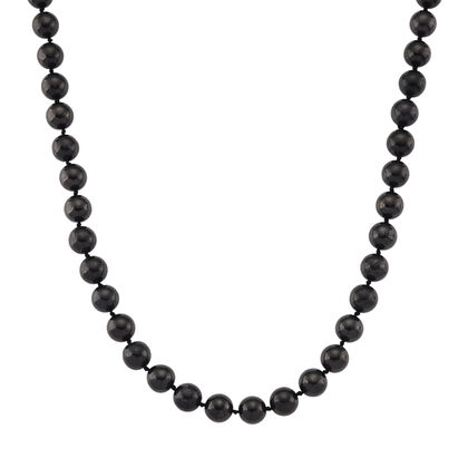 Shungit Kette ca. 76 cm, ca. 600.00 ct