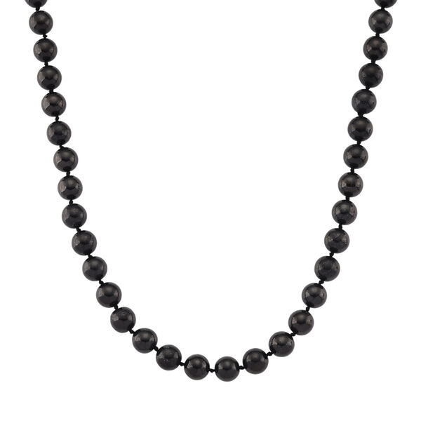 Shungit Kette ca. 76 cm, ca. 600.00 ct