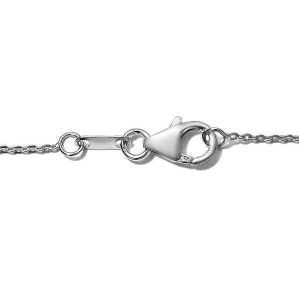 Moissanit Halskette, 45 cm - 1,89 ct. image number 5