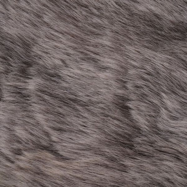 Kunstfell Teppich, Dunkelgrau image number 5