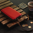 100% Leder Brieftasche, RFID geschützt, Größe 17,7x2,5x10 cm, Rot image number 1