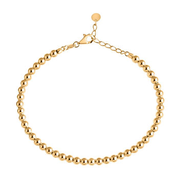 Royal Bali Kollektion- 19cm Armband und Creolen in 375 Gold