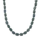 D'Joy Natürlicher Olmek Jadeit Halskette ca. Flexibles cm 925 Silber rhodiniert ca. 610.00 ct