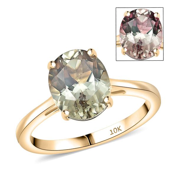 AAA Turkizit Ring 417 Gold (Gr&ouml;&szlig;e 17.00) ca. 3,00 ct