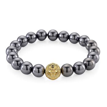 Terahertz L&ouml;we Armband ca. Flexibles cm Nickelfreies Messing ca. 135.00 ct