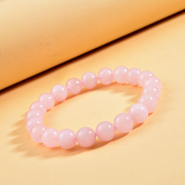 Rosenquarz Armband, (9-11mm), 18 cm, ca. 170.00 ct image number 2