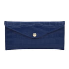 Brieftasche für Damen aus 100% echtem Leder und RFID Schutz, Größe 20,5x10 cm, Dunkelblau image number 0