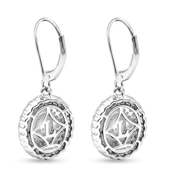 LUXURIANT DIAMOND - Lab Grown Diamant SI-GH Ohrringe 925 Silber Rhodiniert (10-15 Werktage Lieferzeit) ca. 1.00 ct