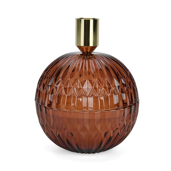 The 5th Season: Premium-Kollektion: Duftkerze im Glas, 20h Brenndauer, Amber image number 8