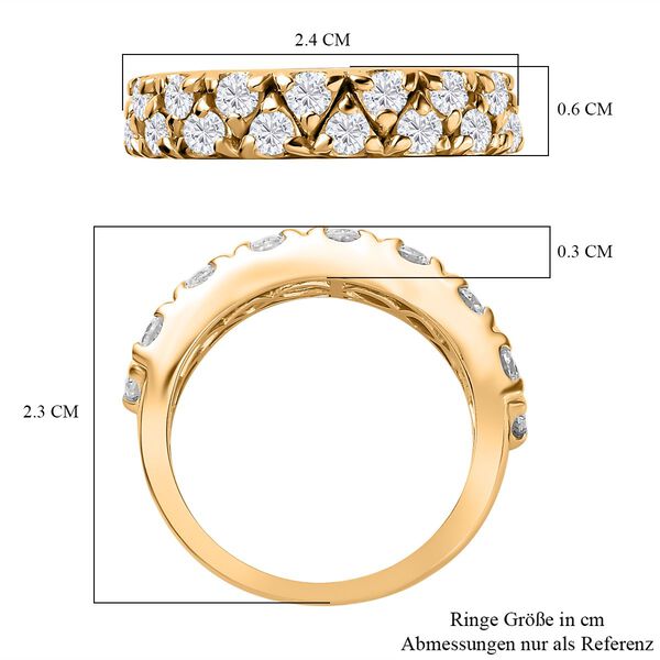 Moissanit Ring - 0,90 ct. image number 7