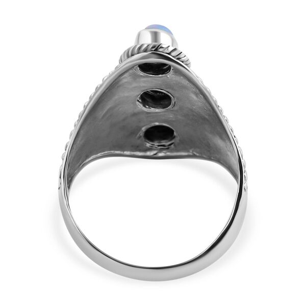 Royal Bali Kollektion- Nat&uuml;rlicher, &auml;thiopischer Welo Opal-Ring - 1,05 ct. image number 4