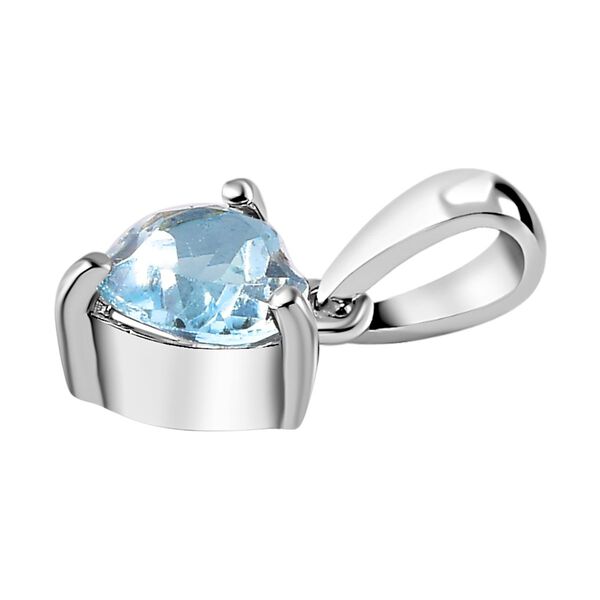 GP Art Déco Kollektion - AA Larimar, himmelblauer Topas, Neon Apatit und blauer Saphir-Ring und Anhänger - 10,16 ct. image number 10