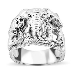 Royal Bali Kollektion- Elefant Silber Ring