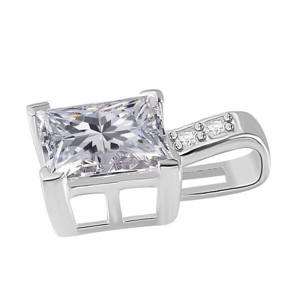 Weißer Zirkonia-Anhänger - 4,51 ct. image number 5