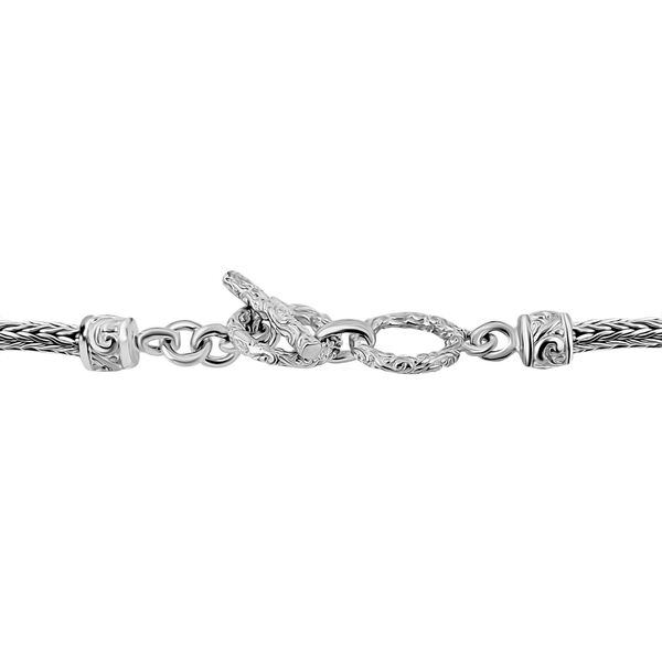 Royal Bali - 925 Silber Halskette, ca. 45 cm ca. 19,96g image number 3