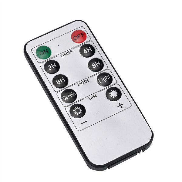 3er Set LED-Kerzen, lila image number 7