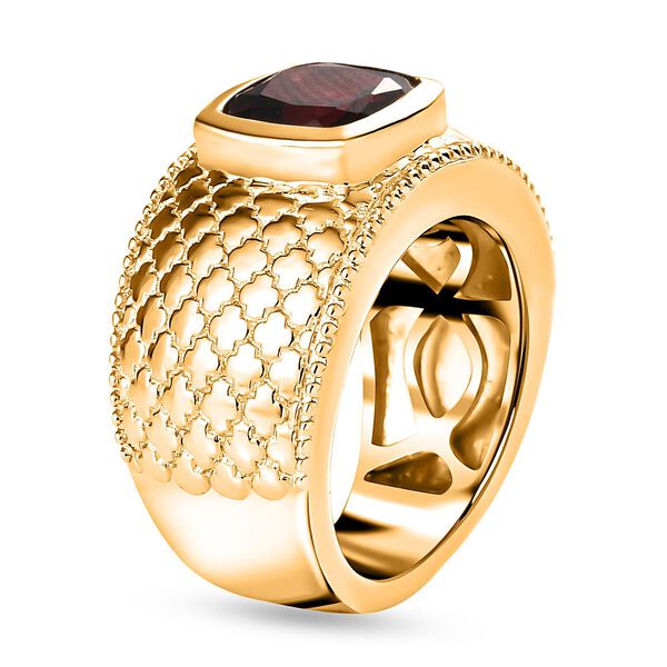 Roter Granat Ring in Goldton - 2,67 ct. image number 5