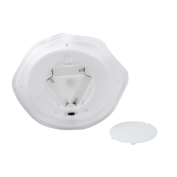 Schutzengel mit Buch und warmer LED Beleuchtung, 3xAA Batterie (nicht inkl.) Gr&ouml;&szlig;e 16x18x39 cm, Wei&szlig; image number 5