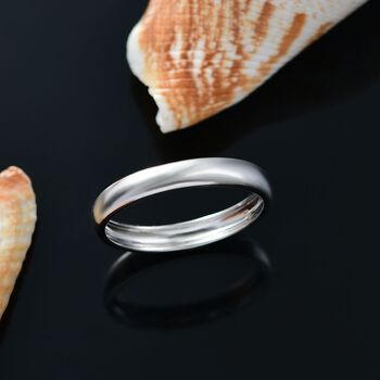 Bandring in 950 Platin