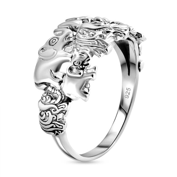 Royal Bali - 925 Silber Ring (Größe 18.00) ca. 5,50g image number 3