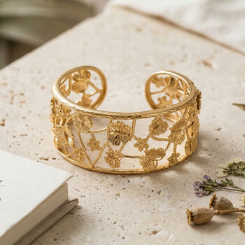 Armreif in Goldton, 19cm