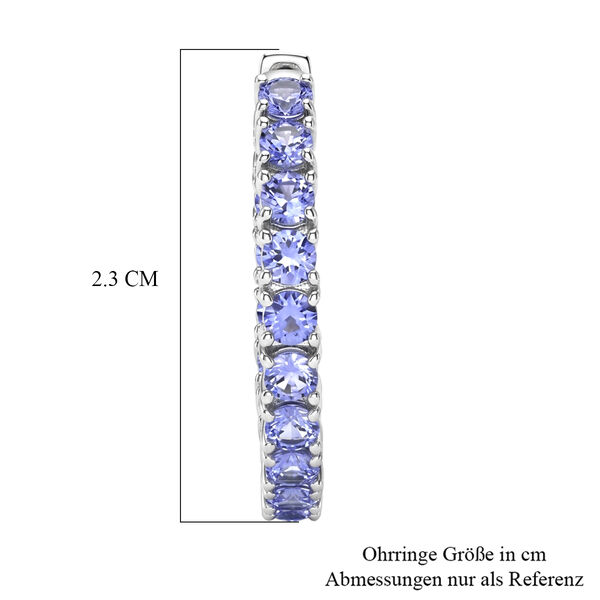 D'Joy Tansanit Ohrringe - 3,96 ct. image number 5
