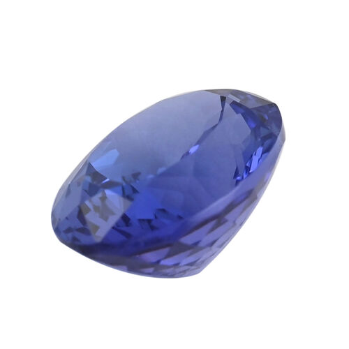 AAAA Tansanit-Edelstein im Oval- und Facettenschliff, 10x8 mm, 3,26 ct. image number 1