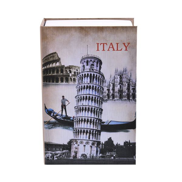 Kleiner Safe mit Schl&uuml;sselschloss in W&ouml;rterbuch-Form image number 3