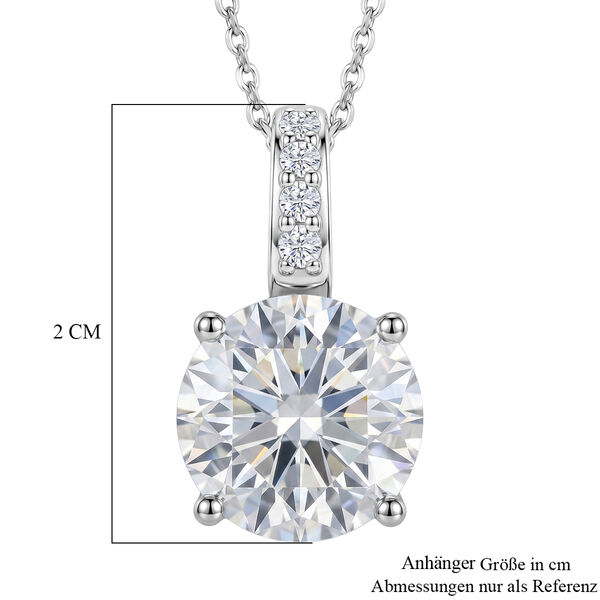 D'Joy Moissanit Schmuckset ca. 50 cm 925 Silber Rhodiniert ca. 4,97 ct. image number 5
