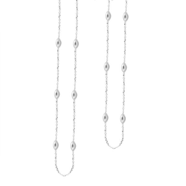 925 Silber Halskette, ca. 45 cm