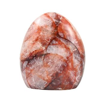 Heated H&auml;matoid-Quarz Figurine - Medium ca. 1755 cts.