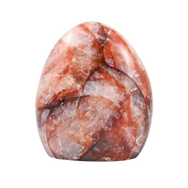 Heated H&auml;matoid-Quarz Figurine - Medium ca. 1755 cts. image number 3