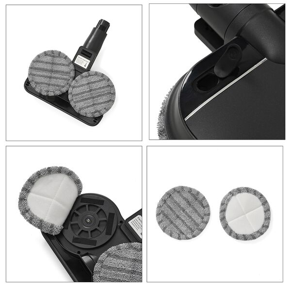 Akku-Staubsauger, BLDC Digitalmotor, 150W, 22,2V, Überhitzungs- und Staubschutz, Grau image number 9