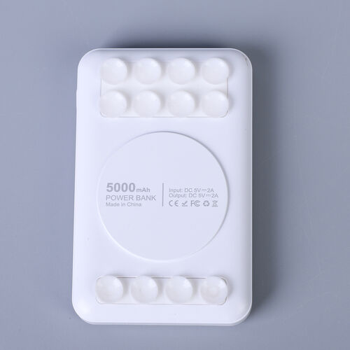 Kabellose Powerbank, Weiß image number 0