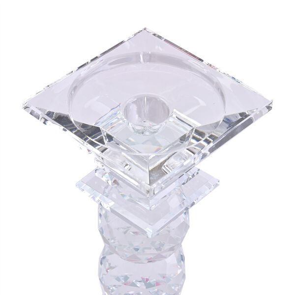 The 5th Season Kristall-Kerzenhalter, 47cm H&ouml;he, Silber image number 6