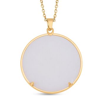 Opalite Schmuckset Eisen Gelbes Gold, Legierung Gelbes Gold, Edelstahl IP-Gelbbeschichtung ca. 75.00 ct