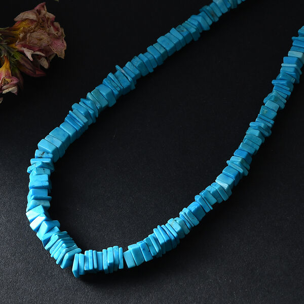 Türkis Halskette, 45 cm - 100 ct. image number 2