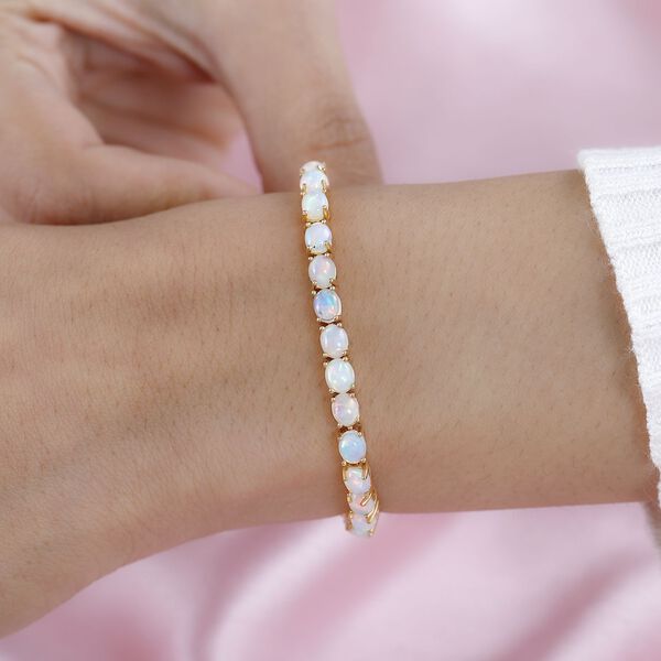 AA Natürliches, äthiopisches Welo Opal-Armband image number 7