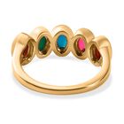 AA mehrfarbiger äthiopischer Opal-Ring - 0,76 ct. image number 5